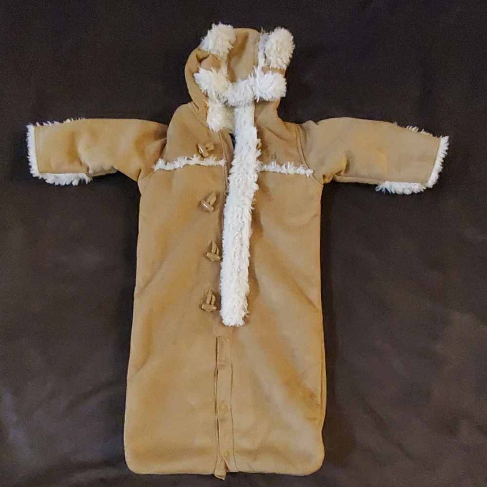 EUC Baby Gap Sherpa baby coat
